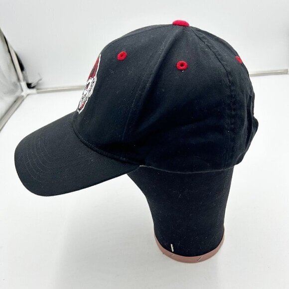 Captivating Headgear Licensed Georgia Bulldog Adjustable Black Cap Embroidered - Picture 2 of 7